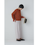 ◆ＰＥレーヨンリネンセミワイドパンツ