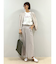 ◆ＰＥレーヨンリネンセミワイドパンツ