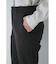 ◆サテンストレッチスリムパンツ