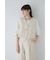 ◆綿麻ストライプジレ