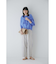 ◆綿麻ストライプパンツ