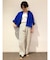 ◆綿麻ストライプパンツ