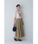◆４０／－タイプライタークロススカート