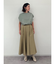 ◆４０／－タイプライタークロススカート