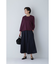 ◆４０／－タイプライタークロススカート