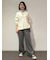 ◆オーガニック丸胴ボーダータートルカットソー