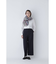 ＜Coco size＞ワイドストレートパンツ
