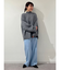 ◆センタープレスセミワイドパンツ