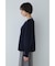 ◆ビジュー付きペプラムニット