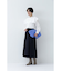 ◆ベルト付き巻きスカート
