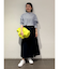 ◆ベルト付き巻きスカート