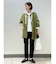 ◆フード付きストライプブラウス