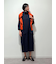 ◆ハイネックロングワンピース