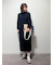 ◆ハイネックロングワンピース