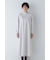 ストレッチポンチモックネックワンピース