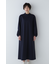 ストレッチポンチモックネックワンピース