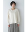 ◆キーネックメランジニット