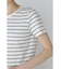◆オーガニック綿天竺半袖ボーダーＴシャツ