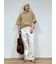 ◆１１ｏｚホワイトデニムパンツ