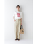 ◆PE／C／麻ストレッチパンツ