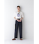◆PE／C／麻ストレッチパンツ