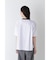 ◆ストライプ布帛コンビＴシャツ