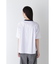 ◆ストライプ布帛コンビＴシャツ