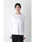 ◆BONJOURロゴ刺繍Ｔシャツ長袖