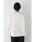 ◆ツイルワッシャーレースアップブラウス