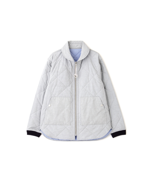 【日本未発売】 ホワイトレーベル　リバーシブル　キルティングジャケット 新品 日本未発売】ホワイトレーベル リバーシブル キルティングジャケット M