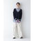 ◆OGC／キュプラ2タックイージーセミワイドパンツ
