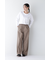 ◆OGC／キュプラ2タックイージーセミワイドパンツ