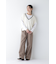 ◆OGC／キュプラ2タックイージーセミワイドパンツ