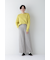 ◆リングミックスツィードセミワイドパンツ
