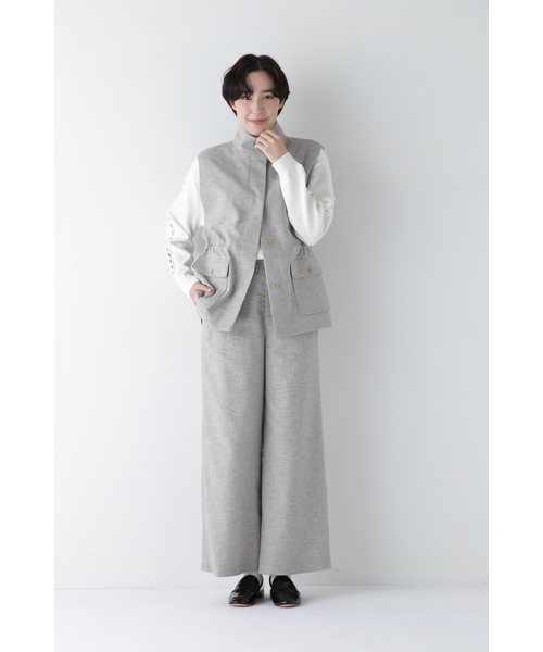 ＊美品＊群言堂　ぐんげんどう♡ワイドパンツ　ゴムパンツ パンツ | 石見銀山 群言堂オンラインストア