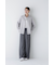 ◆リングミックスツィードセミワイドパンツ