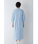 ◆製品染め刻み衿ワンピース