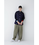 ◆キュプラポリエステル フィブリルサテンストレッチパンツ
