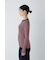 ◆パネルリブロングスリーブＴシャツ