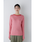 ◆パネルリブロングスリーブＴシャツ