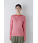 ◆パネルリブロングスリーブＴシャツ