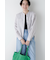 ◆ハードマンリネンバンドカラーシャツブラウス