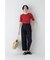 ◆リブクルーＴシャツ