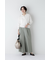 ◆エアリーコットンタックワイドパンツ