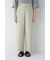 ◆綿麻シャンブレーセミワイドパンツ