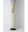 ◆綿麻シャンブレーセミワイドパンツ