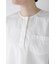 ◆コットンツイルレースドッキングブラウス