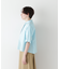 ◆コットンリネンシャンブレーハーフスリーブボックスシャツ