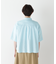 ◆コットンリネンシャンブレーハーフスリーブボックスシャツ