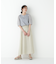◆シアーストライプドッキングＶネックカットソープルオーバー